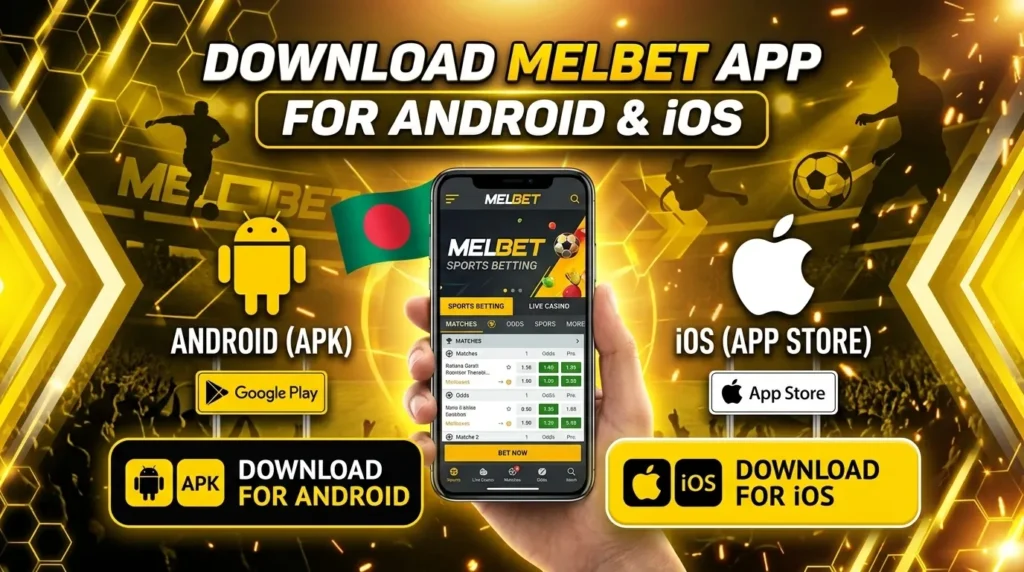 Don't wait, download Melbet and start playing!